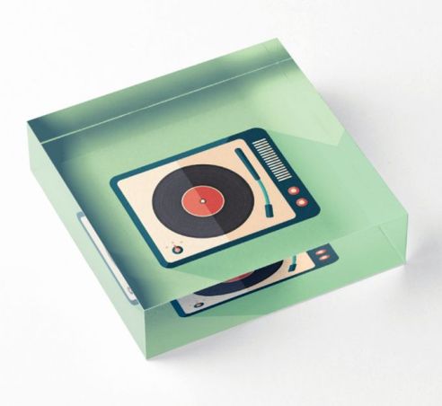 02. Printed Acrylic Block