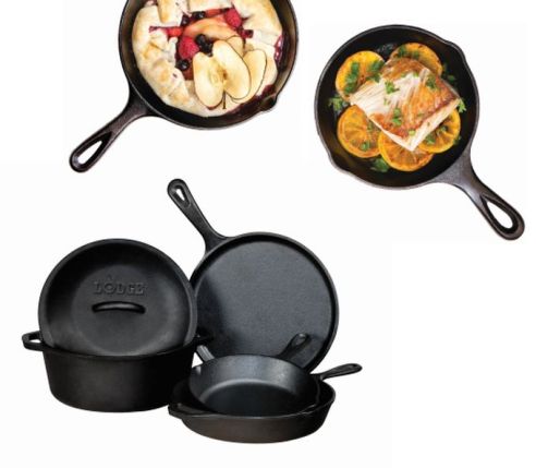 17. Lodge Cast Iron Cookware