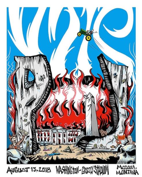 Pearl Jam Anti Trump Poster @2x