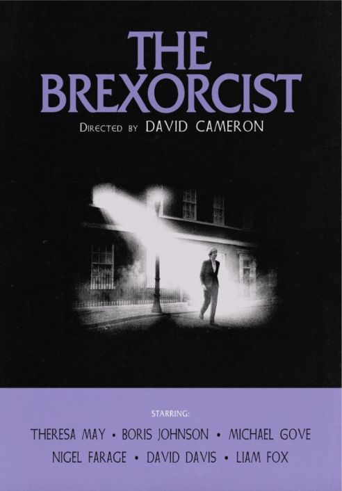 03. The true terror of Brexit is only just beginning... Inspired by The Exorcist - by subsiststudios 99designs