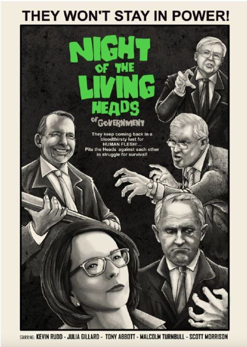 06. A leadership spill drama worthy of Night of the Living Dead - by RVST 99designs
