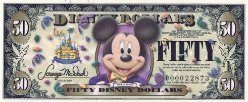 Disney Dollars cream magazine @2x