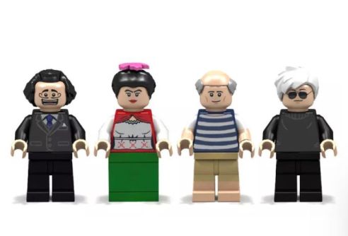 Lego art history set cream magazine @2x